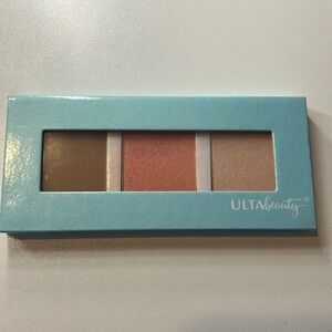 ulta beauty bronzer, blush, and highlighter palette NEVER USED